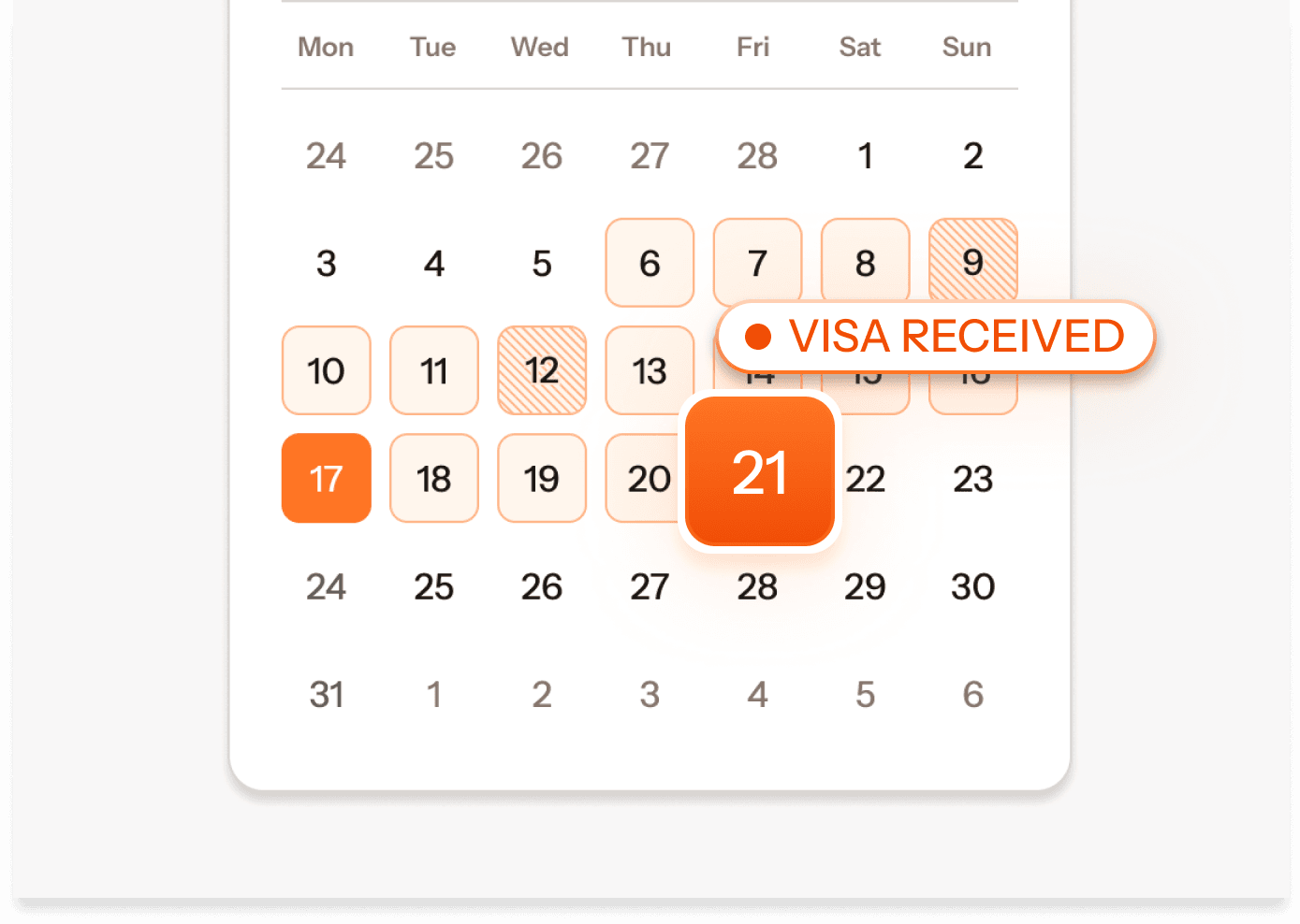 Get your visa on time preview